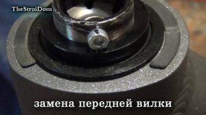 █ Электоросамокат РЕМОНТ снять вилку и колесо Ч-1/  Ninebo