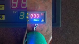 Нарастил длину датчика температуры, для термореле W3230.