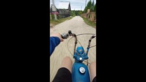 Покатушки на мопеде Рига мини 26 | РМЗ 26