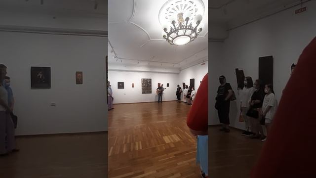 Открытие художественной выставки памяти Валерия Мальского 23.07.21 смотреть онлайн