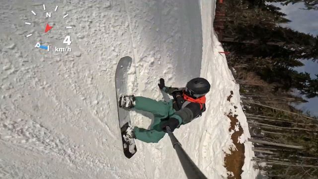 Сноуборд | Трасса Панорама | Сочи - Роза Хутор | 22 января