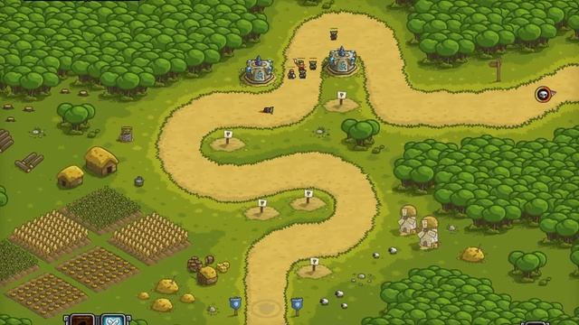 Kingdom Rush прохождение #1 смотреть онлайн
