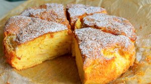 Мгновенно к чаю с яблоками. Мягкое, нежное тесто. Простой и самый вкусный рецепт Шарлотки