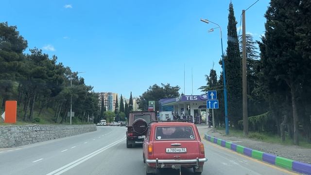 Ялта. От развилки на Рабочей ул.,по обводной (ЮБШ) до въезда в город. 08.05.25. Крым. Crimea. Yalta смотреть онлайн