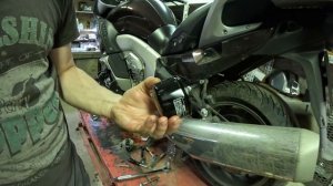 BMW K1600GTL Замена масла, колодок.