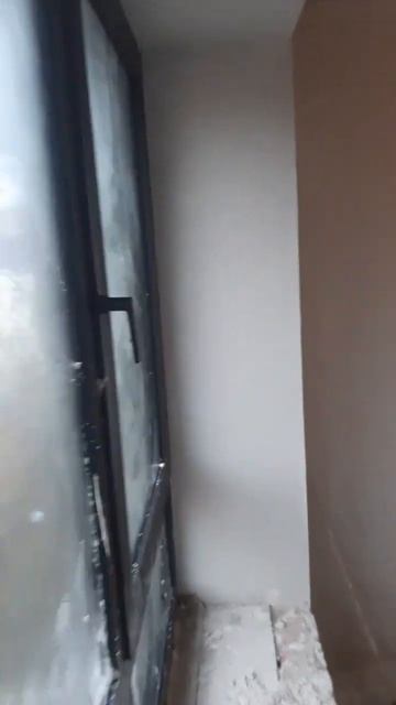 Штукатурка механизированная. Откосы оконные. смотреть онлайн