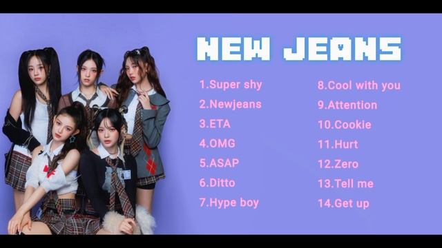 NewJeans All Songs Playlist | NewJeans все песни - плейлист