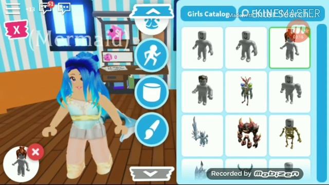 Русалка в игре Adopt me смотреть онлайн