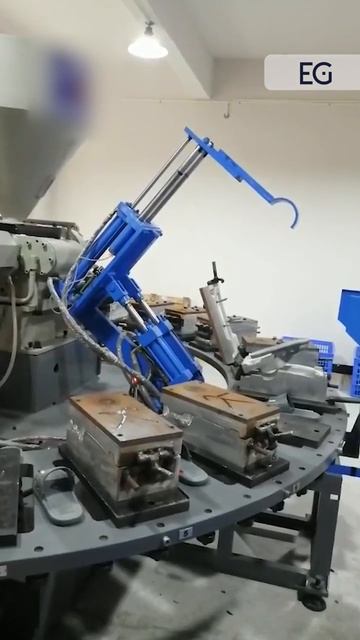 Карусельный станок для производства ПВХ обуви JL-108-12S #+ смотреть онлайн