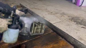 Отмываю и подготавливаю двигатель мотоцикла Урал к сб