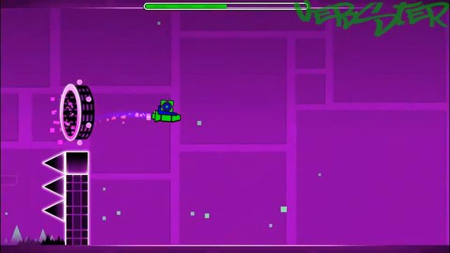 Geometry Dash | Back On Track | 2 уровень прохождение смотреть онлайн