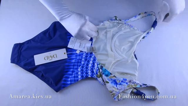 Цельный женский купальник David DA8 045