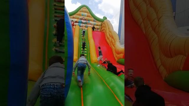 Горка батут 3