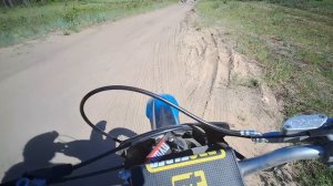 Обкатка Motoland xr 300 lite. Часть 2. Первое падение.