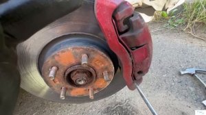 MAZDA 3 BK. ЗАМЕНА ПЕРЕДНИХ ТОРМОЗНЫХ ДИСКОВ И КОЛОДОК MPS.