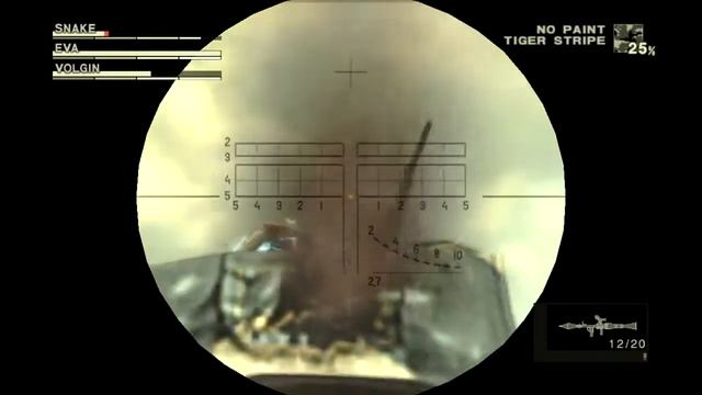 Metal Gear Solid 3: Snake Eater Let's Play часть 25 [Битва с Шагоходом]