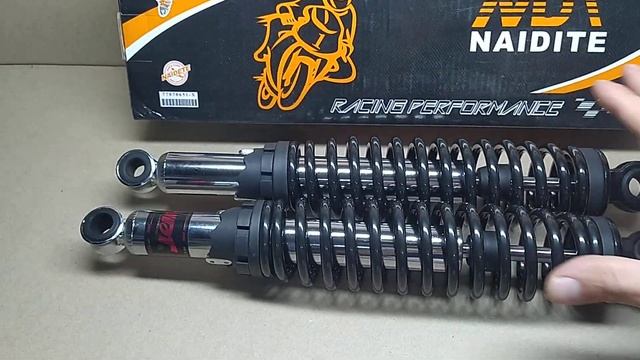 Амортизаторы задние (пара) мопеда и мотоцикла 