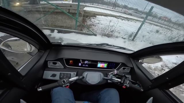 Полный обзор электрического трицикла с кабиной ТРИСК?