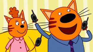 ТРИ КОТА - Мультик про трёх котов и велосипед - Мультфильм для детей