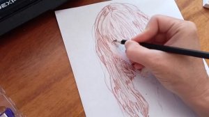 Я Рисую Аниме Девочку / Нарисовать Аниме Девочку / Рисо