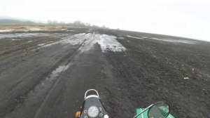 Мотоцикл Урал в грязь