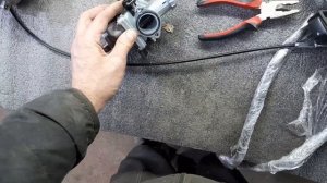 Регулировка тросов ПЗ 30 с ускорителем. Обратите внима?