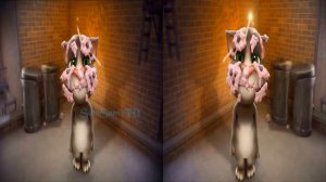 Говорящие Tom Cat забавные видео | Говорящий Том и друзья | Изучите цвета детей Часть 039