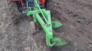 Вспашка минитрактором Кентавр 244 pro