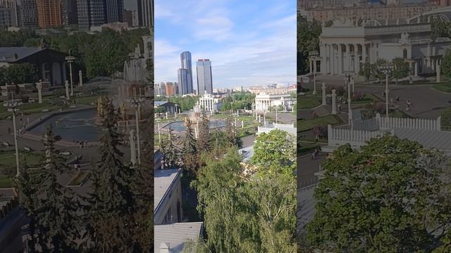 воздушный трамвай. вднх