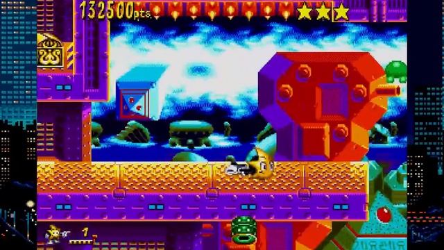 Ностальгия Play ► Sega Mega Drive  Ristar◄ Часть 4 ► Снег и роботы