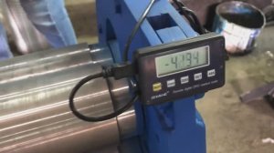 Электронная линейка для вальцовочного станка