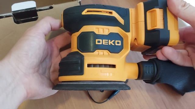 Распаковка — Эксцентриковая шлифовальная машина Deko DK смотреть онлайн