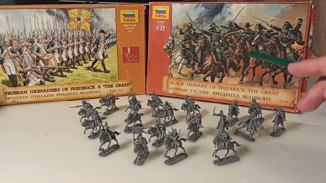 Солдатики! "Черные гусары" Фридриха Великого XVIII A.D. смотреть онлайн