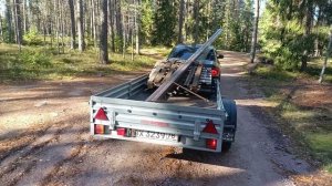 как перевезти 6 метров на прицепе
