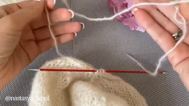 I-cord при круговом вязании