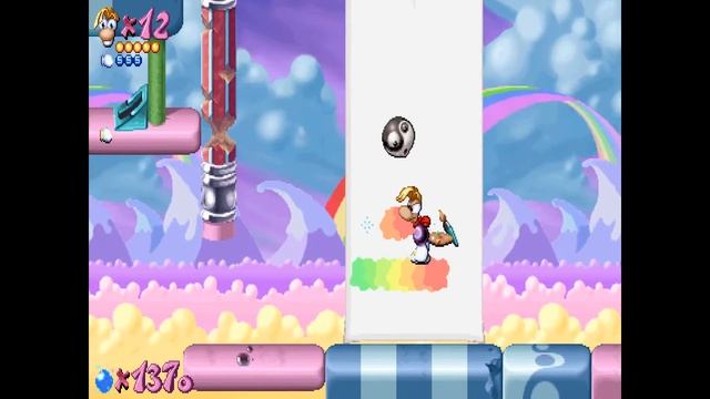 Rayman! Няшно-хардкорный платформер!