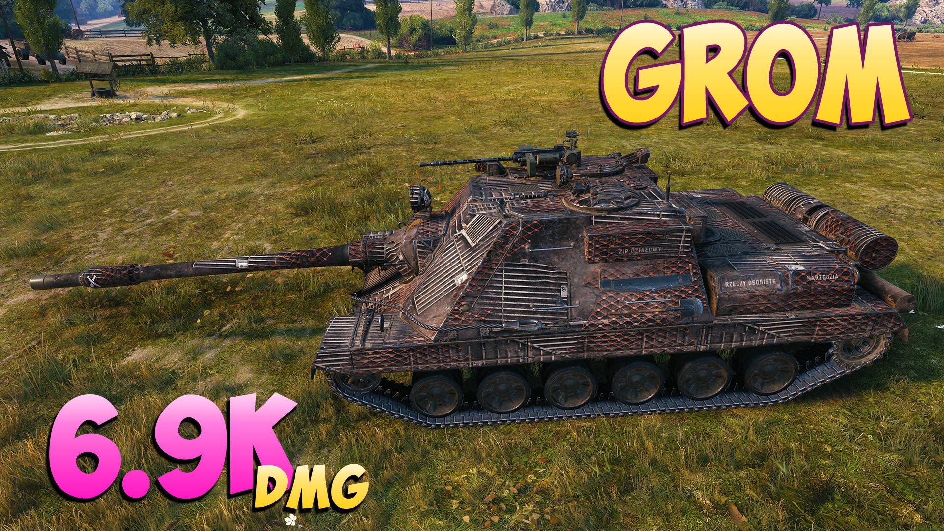Grom - 9 Фрагов 6.9K Урона - Увлеченный! - Мир Танков