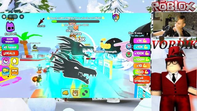 💪🌏я самый сильный человек в мире! Поднял планету в Rob смотреть онлайн