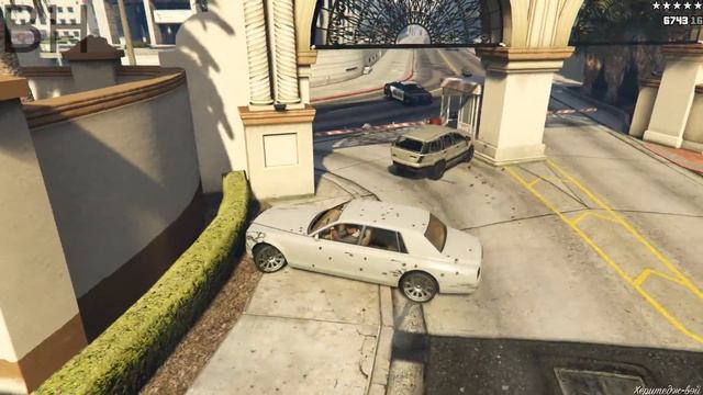 ПРИКОЛЫ В GTA V (ФРАНКЛИН против LCPD) смотреть онлайн