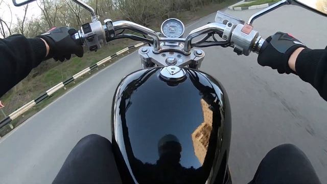 Honda Steed 400 обзор и тест драйв хорошего байка от владельц смотреть онлайн