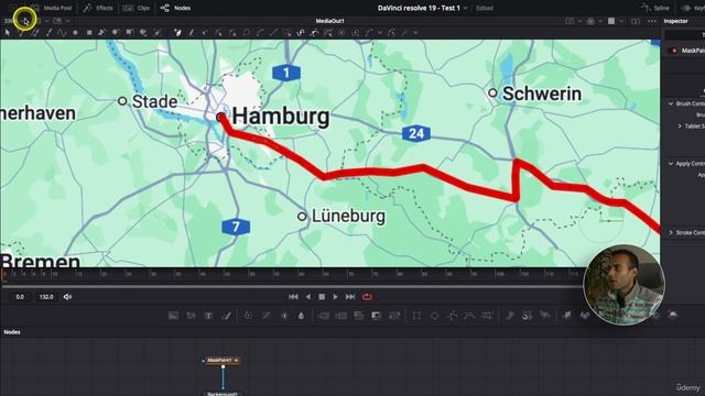 Davinci resolve - 5.6 - Travel Map Animation (Обучение) смотреть онлайн