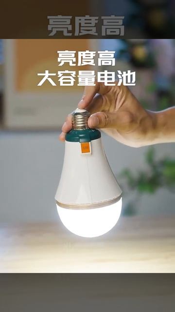 Большая LED лампа с аккумуляторами. Large LED Lamp With Batteries.