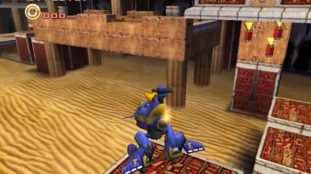 Приключения в пирамиде. Прохождение sonic adwenture 2 #4.