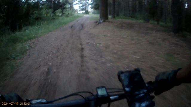 пятница. Вечерняя покатушка по городским. #велолайв #к?