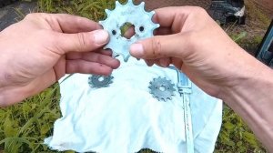 Замена ведущей звезды на мотоцикле Racer Ranger RC250GY8A