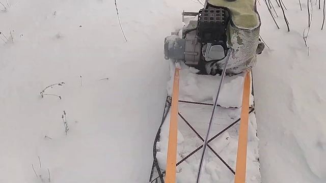 Мотобуксировщик Тягун по пухляку смотреть онлайн