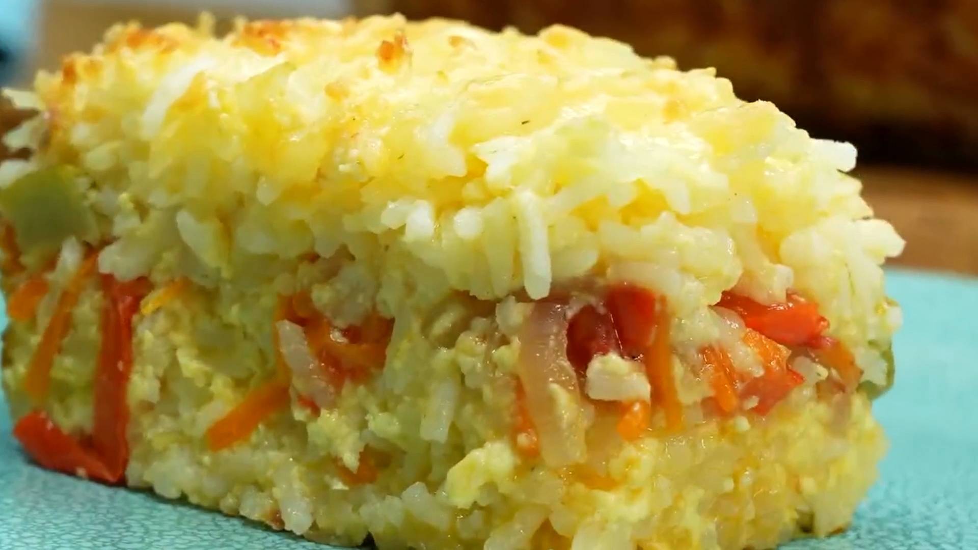 Рисовая запеканка с овощами смотреть онлайн