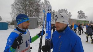 Обзор классических лыж Salomon с камусом.