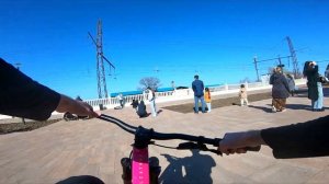 #2 КАТАЮСЬ по ГОРОДУ НА ВЕЛИКЕ от 1 ЛИЦА Ӏ FOV RIDING MTB DIRT Ӏ М?