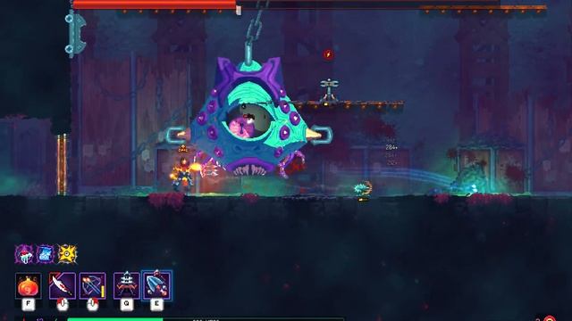 Dead Cells. Три клетки. Уровень 3.1. Невыносимая гробница.